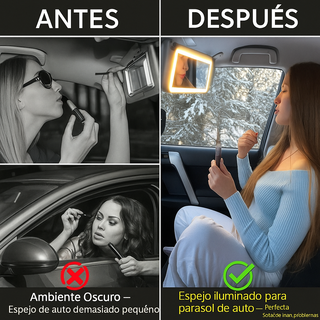 Espejo LED de Lujo + Envio gratuito 🎁
