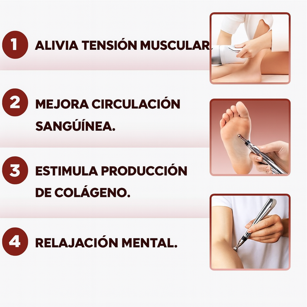 Elimina dolores musculares en 10 minutos sin agujas ni fármacos