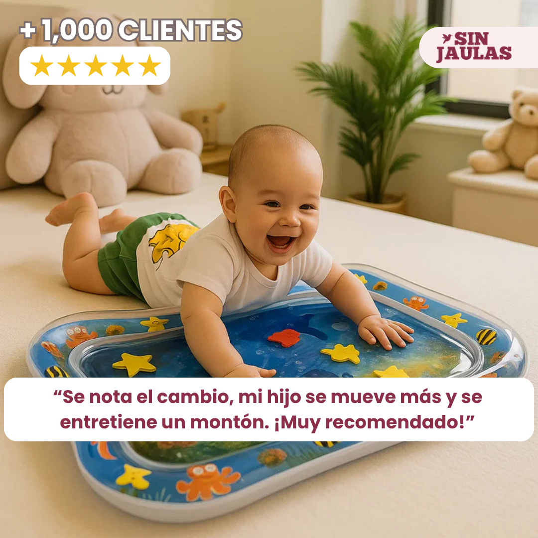 AquaBaby™ Tapete de Agua - Diversión y desarrollo para tu bebe