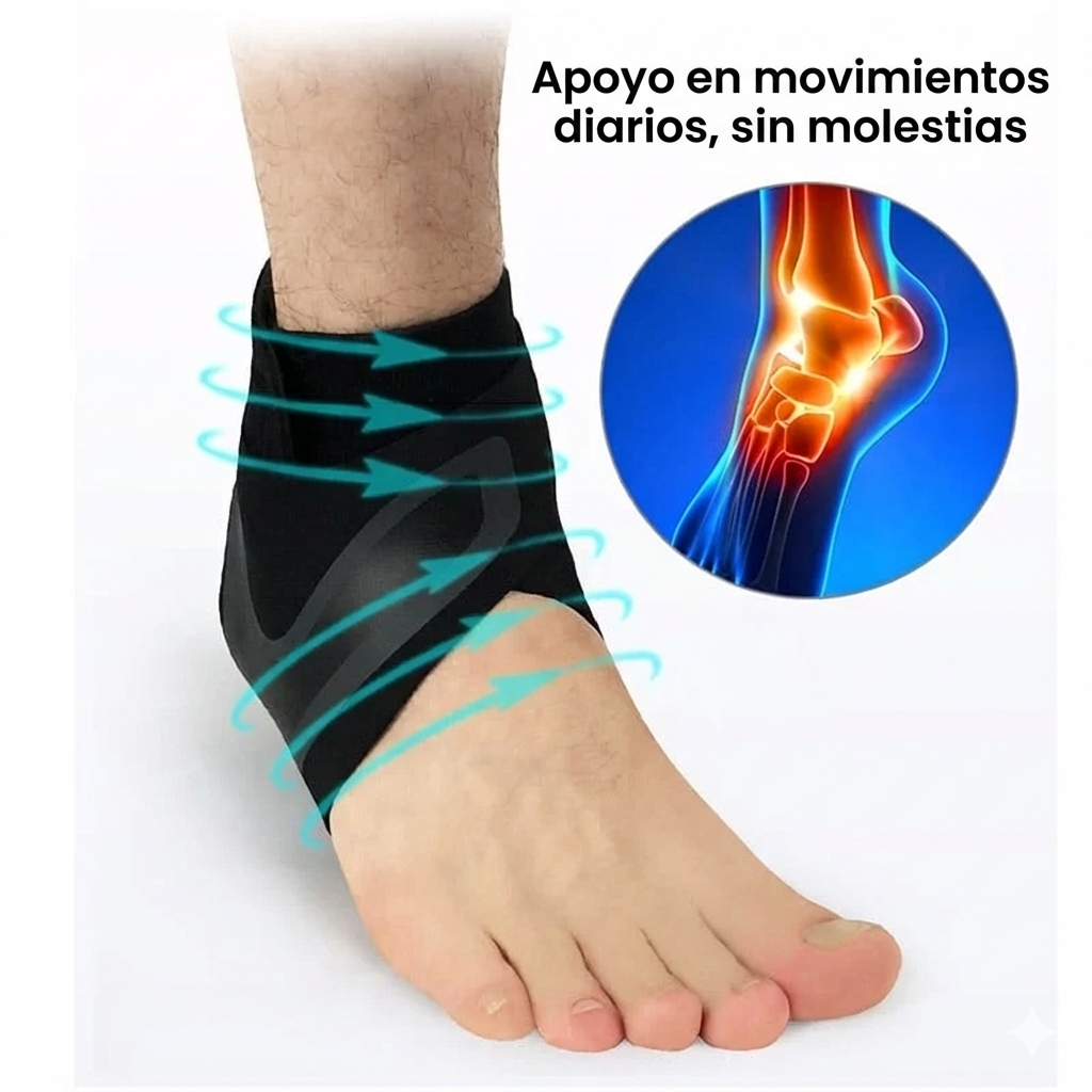 Camina Seguro y Sin Dolor: La Tobillera que te Devuelve la Confianza.
