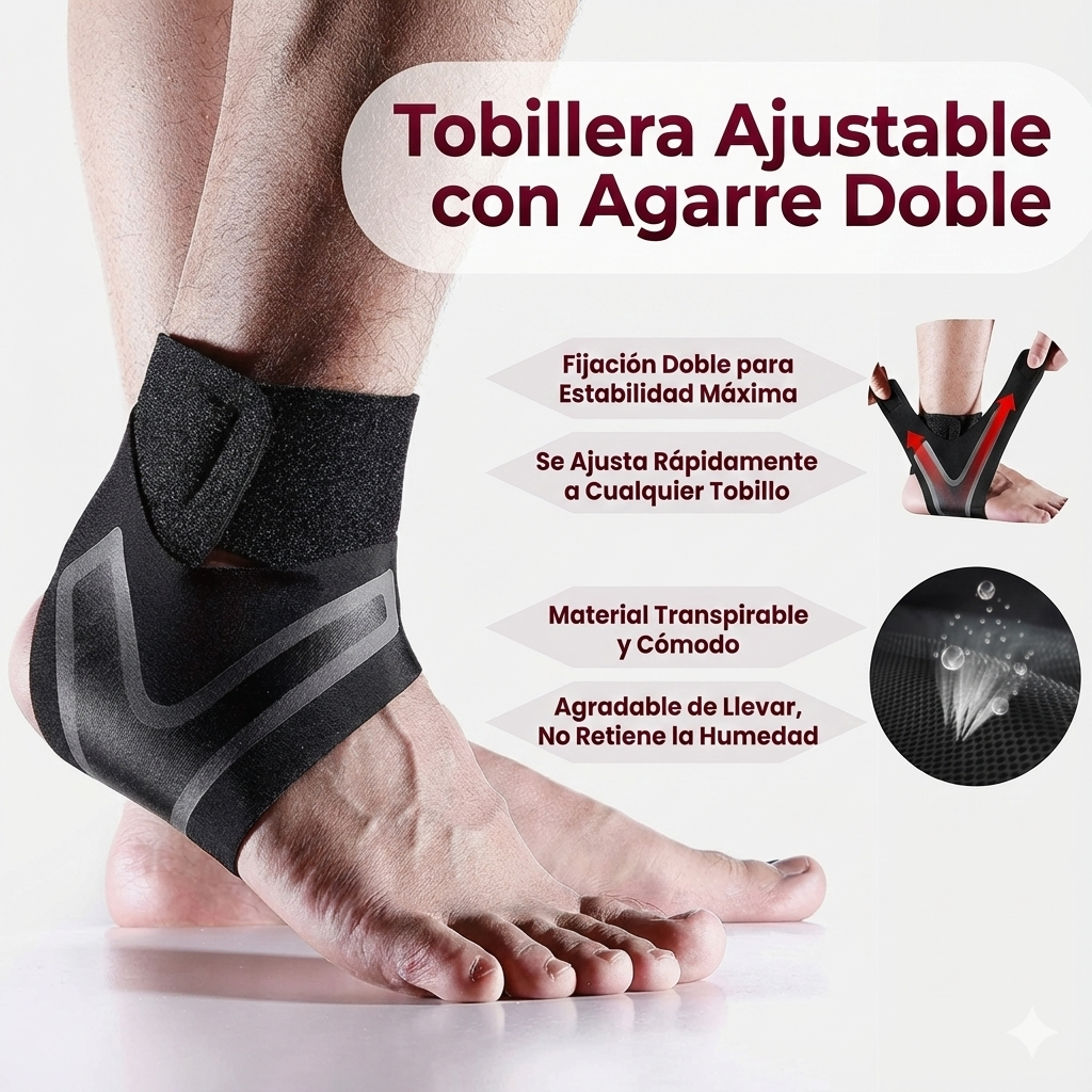 Camina Seguro y Sin Dolor: La Tobillera que te Devuelve la Confianza.