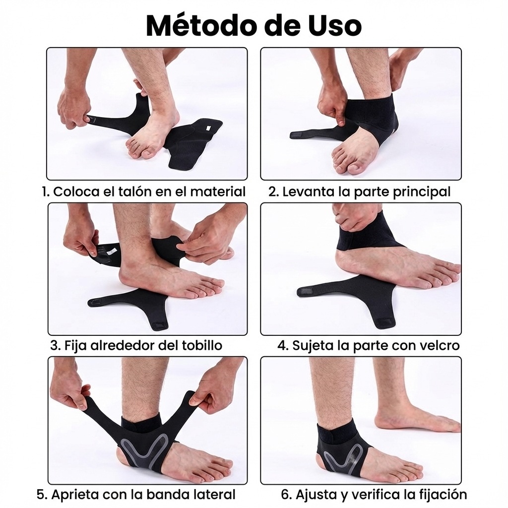 Camina Seguro y Sin Dolor: La Tobillera que te Devuelve la Confianza.