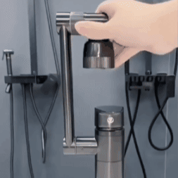 Grifo360® Original – Ahorro y giro 360° en acero inoxidable